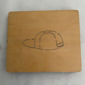 AccuCut Cappy's Cap Die #40019 Vintage, Baseball Hat Die